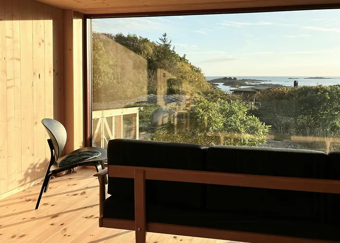 Architect-designed With Sea View In Loshavn Casa vacanze Farsund
